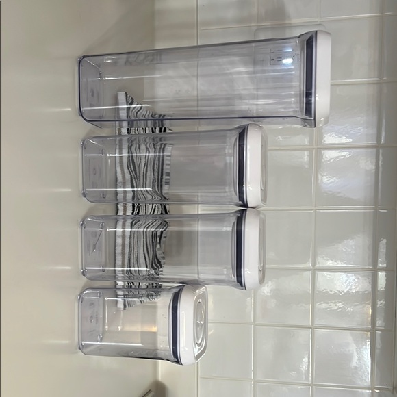 OXO Clear Storage Containers Set - Picture 1 of 9